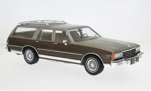 Chevrolet Caprice Estate Wagon 1985 Beige/Decor. - 1:18